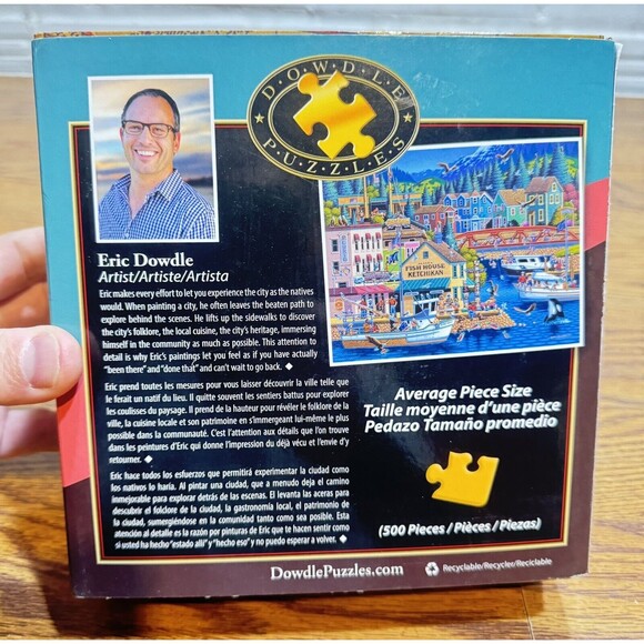 Dowdle Jigsaw Puzzle‎ - Ketchikan - 500 Piece - Picture 10 of 10